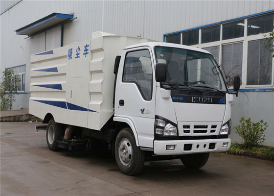 5CBM Vacuum Road Sweeper Truck 1CBM Water Tank 4CBM Dust Tank 4 X 2