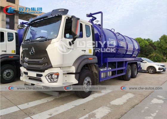 Sinotruk Hohan High Tech Landscaping Vacuum Sewage Truck 6X4 10wheelers 20cbm