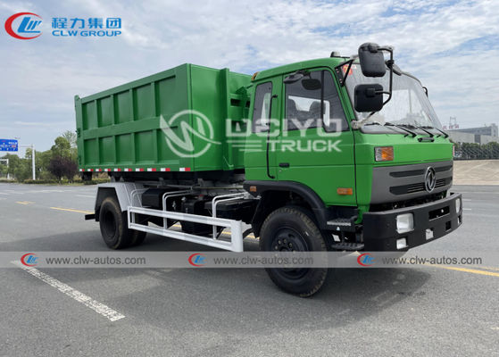 Donfeng 12cbm 12m3 Garbage Transfer Truck Waste Hydraulic Hooklift Equipment