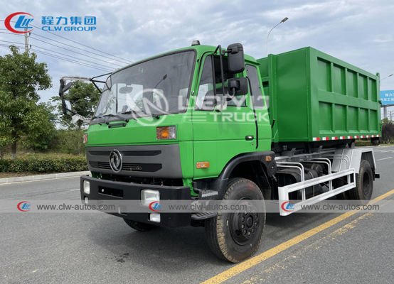Donfeng 12cbm 12m3 Garbage Transfer Truck Waste Hydraulic Hooklift Equipment