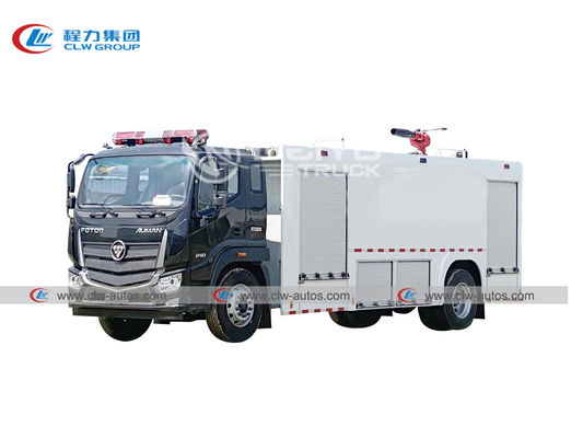 Foton Auman Rotation Fire Rescue Fire Pumper Truck 8tons 360 Degree