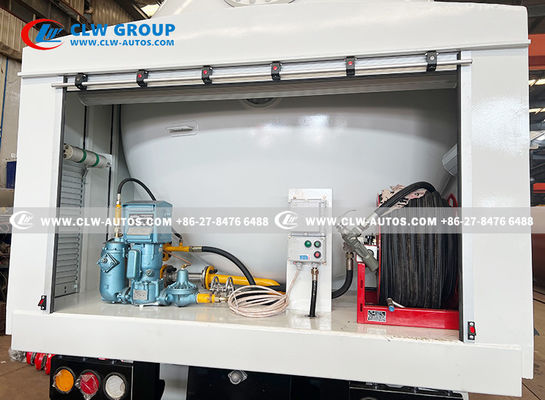 30tons Butane Propane Gas Tanker Trailer With Pump And Flow Meter