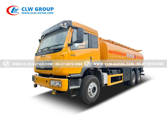 Faw 340HP Crude Oil Fuel Tanker Truck 18cbm ADR Certificated For Pakistan Namibia Market