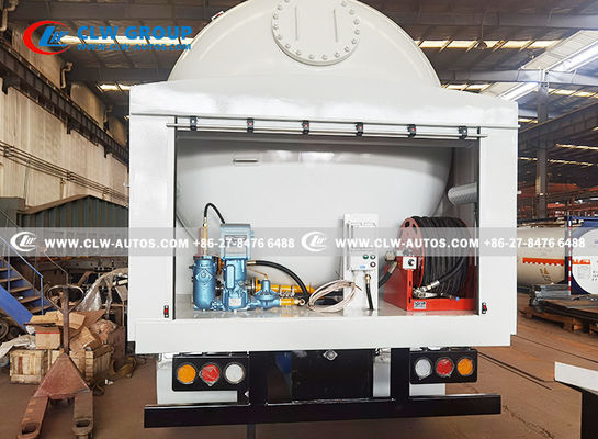 30ton LP Gas Truck With Gas Dispenser BLACKMER Pump Propane Delivery Tanker