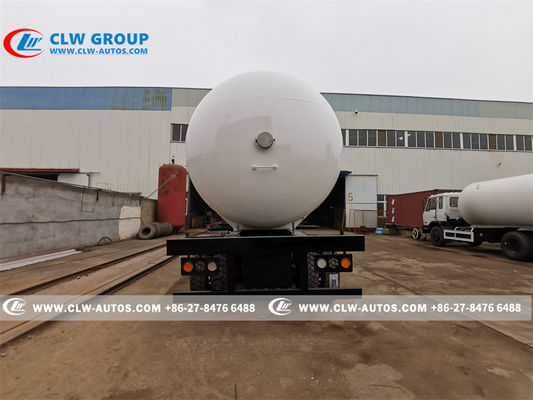 54M3 SA516GR70 Tank Semi Trailer For LPG Transport