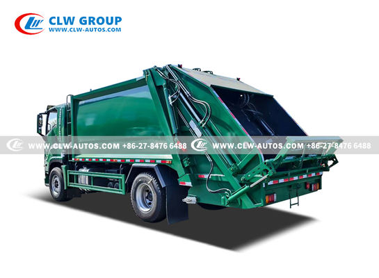 The ISUZU 10 12m Garbage Compactor Truck for Dependable Waste Management