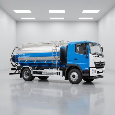 SINOTRUK HOWO CAFU 6000L Fuel Refueling Truck with Dual-Compartment Tank and YUNNEI YN4102 Diesel Engine