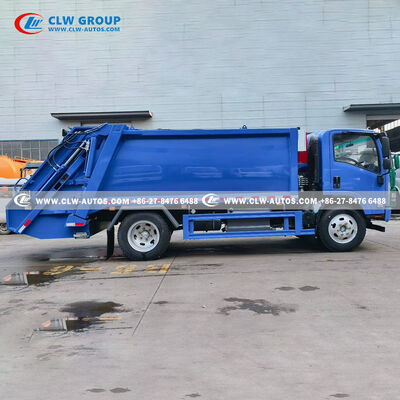 Isuzu KV600 9 Cubic Meter 132HP Garbage Compactor Truck with 3815mm Wheelbase for Efficient Waste Management