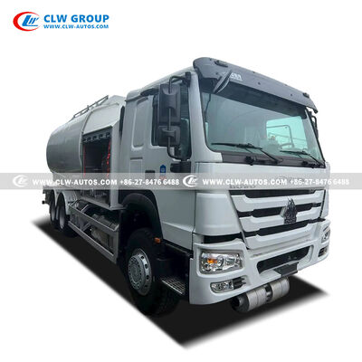 SINOTRUK HOWO 20,000-Liter Aviation Refueling Truck with 5182 Aluminum Alloy Tank and 1,200 L/min Flow Rate