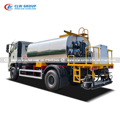 FAW J6L 10CBM Asphalt Distributor Truck with Computer-Controlled Spray Accuracy and RIELLO Burner for Flawless Road Construction