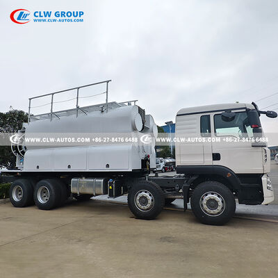 SINOTRUK HOWO 15T On-Site Mixed Explosive Truck with PLC-Based Automated Mixing and 360-Degree Rotating Hose Guide Boom