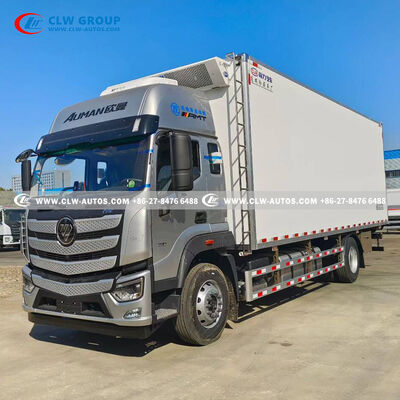 Foton Auman 10-Ton Capacity Refrigerated Truck with High-Insulation Cargo Body and Professional Cooling Unit