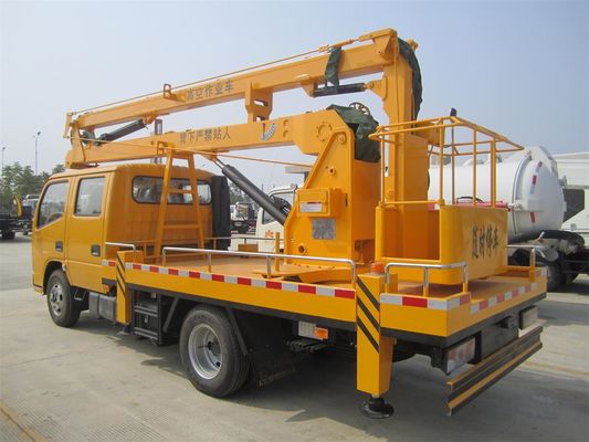 12 Meters Aerial Lift Truck , High Altitude Platfrom Bucket Lift Truck