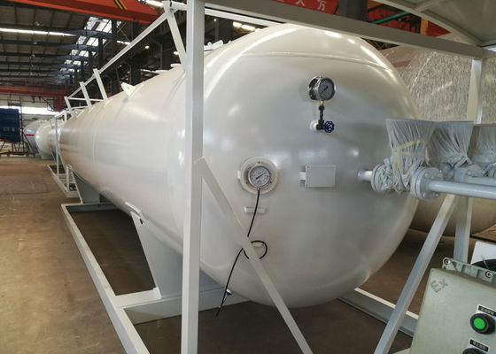 Large Capacity Mobile Lpg Filling Station , 10 Tons Bulk Propane Storage Tanks