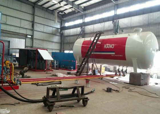 LPG Filling Plant LPG Gas Storage Tank Mobile LPG Station 25 Tons 50CBM