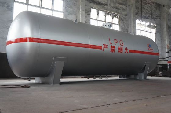 20MT Propane Gas Station Transporting Propane Tanks For Cylinder Filling 4 Nozzles