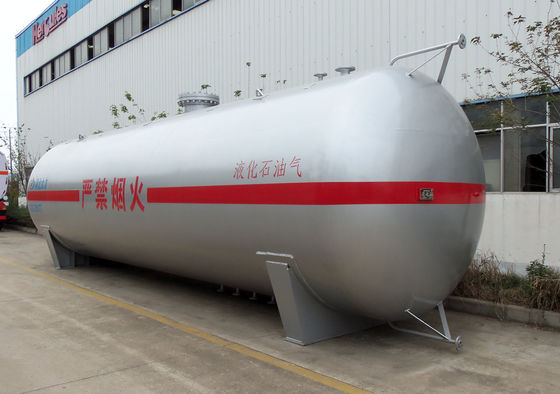 20MT Propane Gas Station Transporting Propane Tanks For Cylinder Filling 4 Nozzles