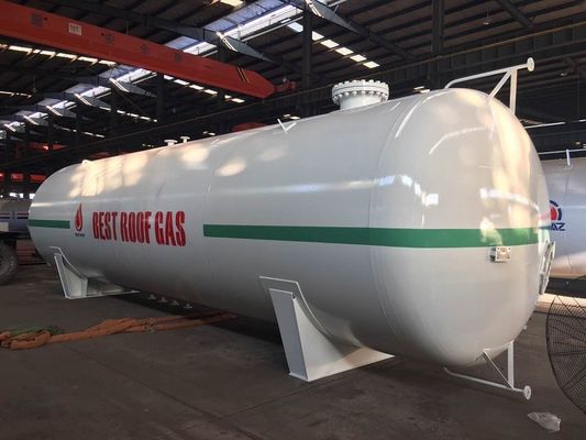 30MT 60000liters LPG Gas Storage Tank 14mm Tank Body DN2700mm Diameter
