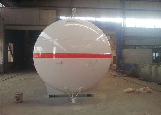 LPG Tanker Large Lpg Storage Tanks 20CBM 10 Tons GB / ASME Standard