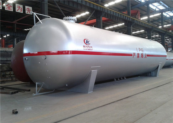 Q345R Steel 50 Tons Propane Storage Tanks For LPG Cooking Gas Station Plant
