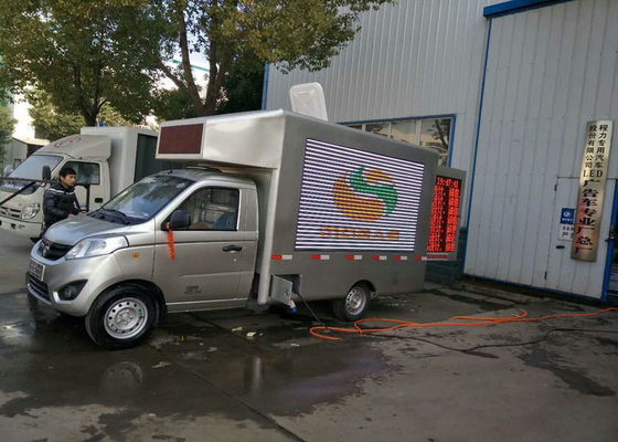 Outdoor Full Color Screen Mobile Big Screen Truck VGA Synchronous Control