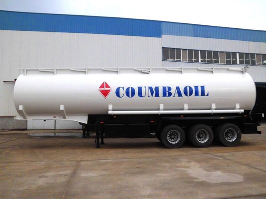 Fuel Haulage Fuel Delivery Truck Oil Tank Semi Trailer With Vapor Recovery