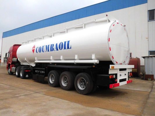Fuel Haulage Fuel Delivery Truck Oil Tank Semi Trailer With Vapor Recovery