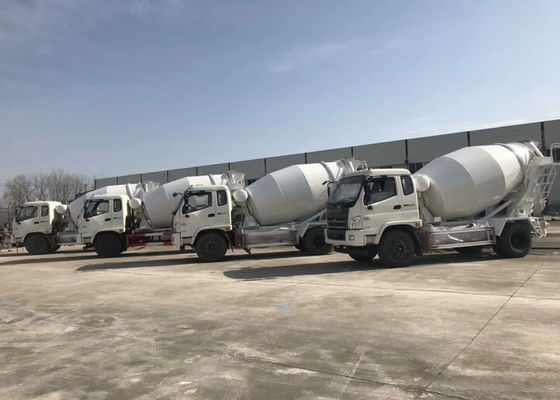 4CBM Ready Mix Concrete Mixer Trucks 4000 Liters , 4X2 Mini FORLAND Self Mixing Concrete Truck