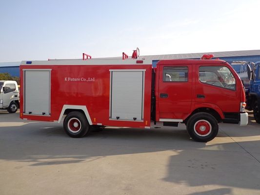 Small Fire Engine Rescue Fire Brigade Truck 3 Ton For Fire Fighting Emergency