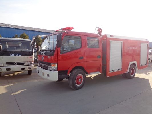 Small Fire Engine Rescue Fire Brigade Truck 3 Ton For Fire Fighting Emergency