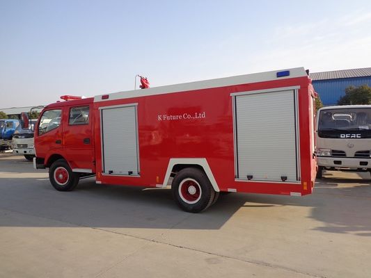 Small Fire Engine Rescue Fire Brigade Truck 3 Ton For Fire Fighting Emergency