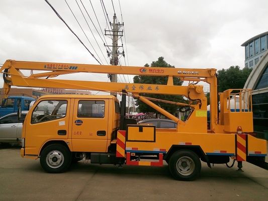 High Altitude Operation Aerial Truck Equipment , JMC 14 Meters Elevating Platform Truck