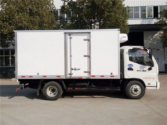 Foton Frozen Delivery Truck Refrigerated Box Truck 3 Ton 4.1 Meters Customized Color