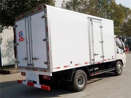 Foton Frozen Delivery Truck Refrigerated Box Truck 3 Ton 4.1 Meters Customized Color