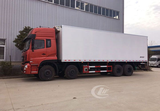 Dongfeng Commercial Refrigerated Box Truck 12 Wheel 245hp 20 Ton -18 ℃  Degree