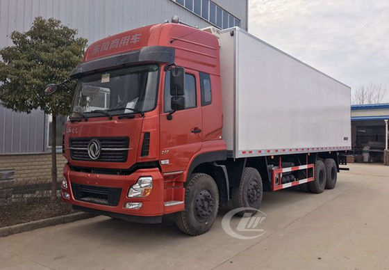 Dongfeng Commercial Refrigerated Box Truck 12 Wheel 245hp 20 Ton -18 ℃  Degree