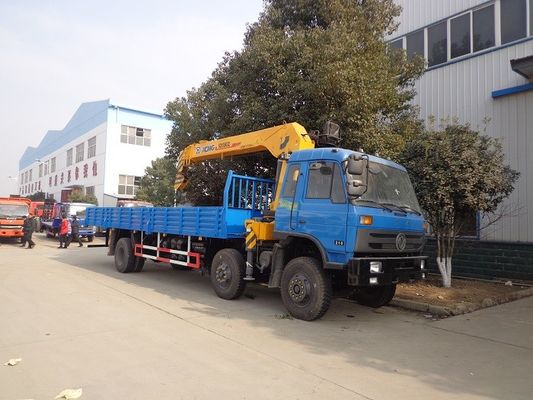 10T DropsideTruck Mounted Telescopic Crane With Hydraulic Straight Arm