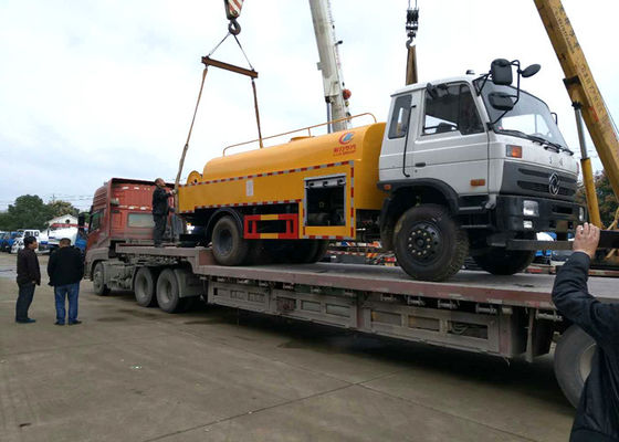 Sewer Cleaning Vacuum Suction Truck 15 Tons 12CBM Sewage Pipeline Treatment