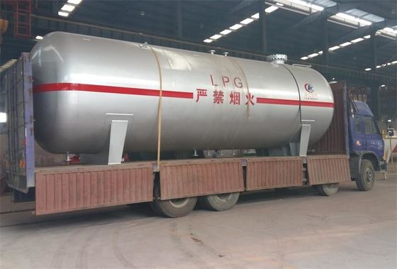 Propane Butane Gas Bullet Storage Tank For Big Gas Station Installation 100CBM