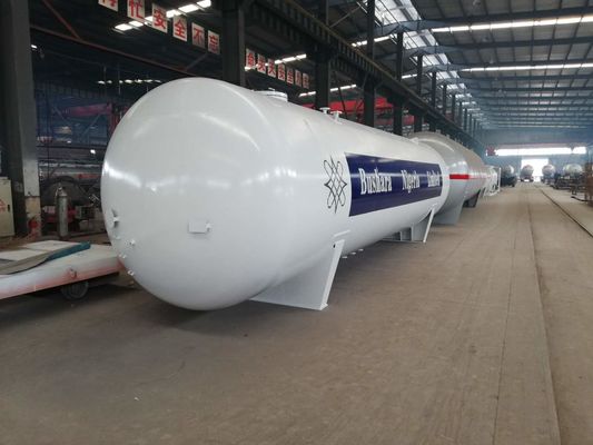 Horizontal LPG Bullet Storage Tank / LPG Truck Tanker For Bottling Plants