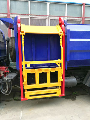 Full Automatic Rubbish Collection Truck / Hydraulic Control Pick Up Garbage Truck