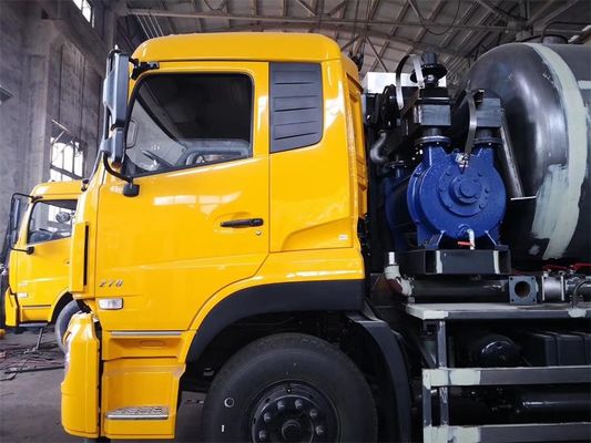 Dongfeng Jetting Sewage Vacuum Suction Truck With 420HP Deputy Diesel Engine 35m3