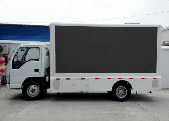 ISUZU Outdoor Digital Advertising Billboard Truck With P6 LED Display Screen