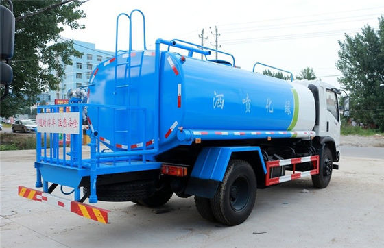 4X2 Water Tanker Truck 170HP 2900 Gallon Water Truck Tanks Q235 Carbon Steel
