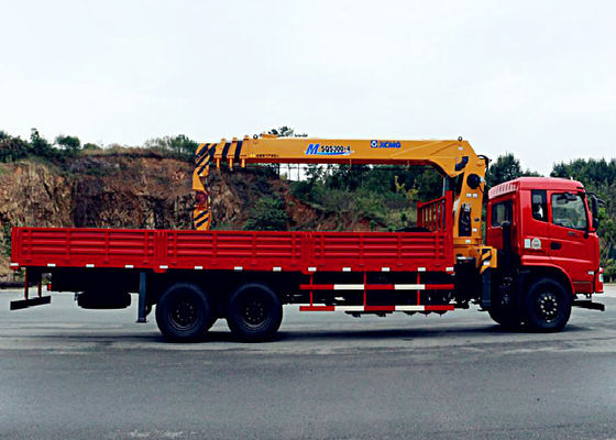 Dongfeng 10Ton Hoisting Truck Mounted with Hydraulic XCMG Straight 4-Arm Telescopic Boom Crane