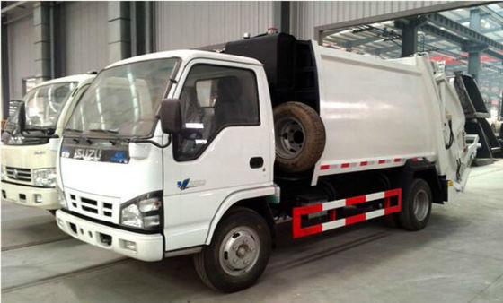 ISUZU 4-5 Ton Self Compressing Garbage Compector Truck 5CBM 4*2 Waste Removal Truck