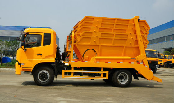 8 Cbm 4*2 Swept Body Garbage Collector Truck 6 Ton Waste Removal And Transport Truck