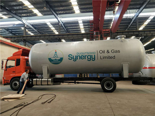 50000 Lites LPG Gas Storage Tank For Filling Plant , Liquid Propane Tank