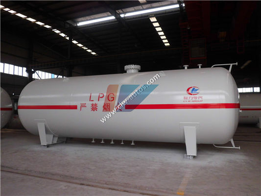 Carbon Steel 50000L LPG Gas Tanker Truck / LPG Storage Tanker Bulk For Ghana