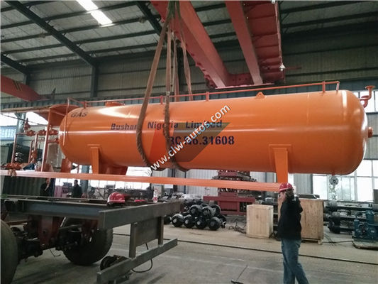 10 Tons 20000 Liters LPG Gas Filling Skid Station With Filling Scale Or Dispenser